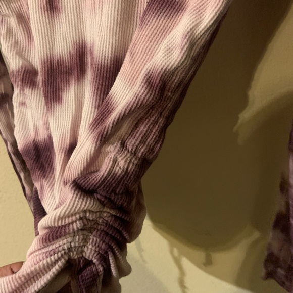 Tie Dye Ribbed Long Sleeve - Picture 3 of 4